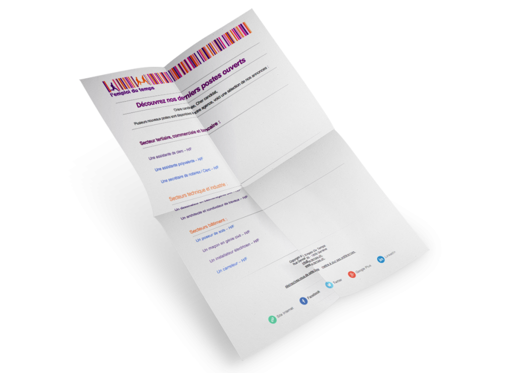 Emploi Du Temps – Newsletter Emploi Du Temps - Newsletter